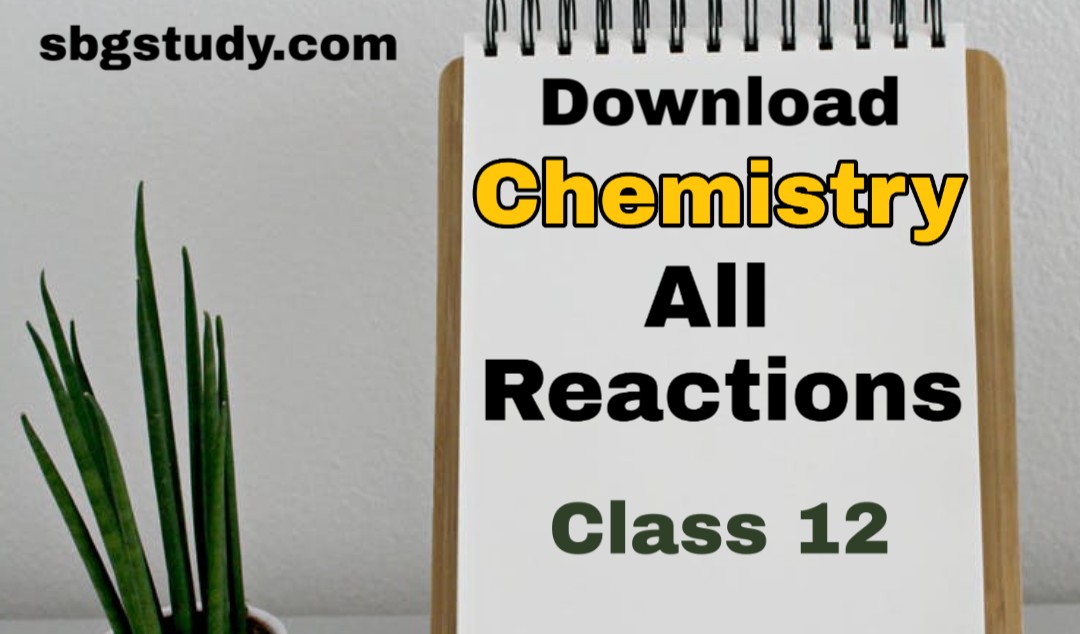 chemistry all reactions